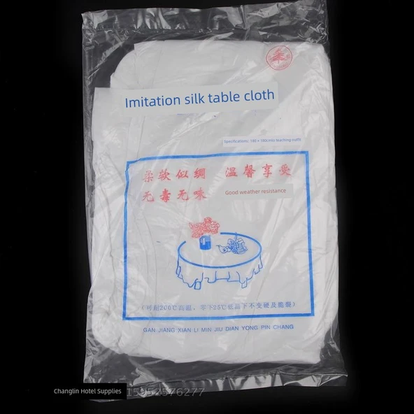 Tek Kullanımlık Masa Örtüsü - Yapay İpek - 1.8 m (340 g/paket)