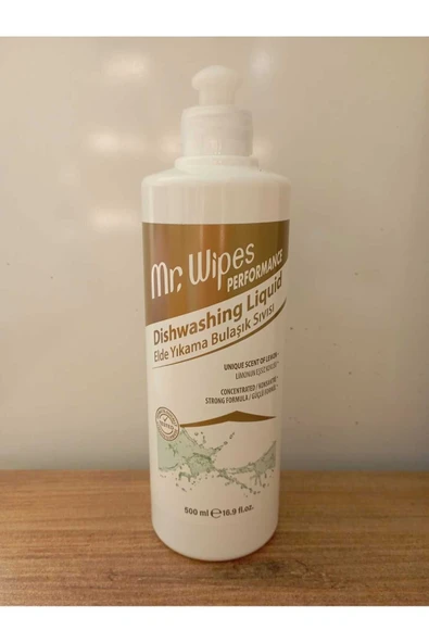 Mr.wipes Performance Konsantre Elde Yıkama Bulaşık Sıvısı 500ml - 2