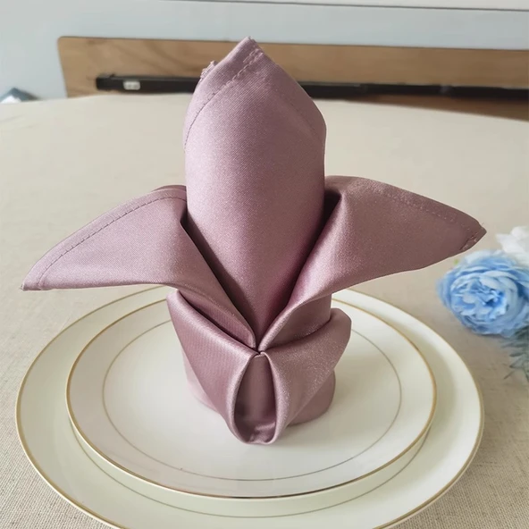 Otel Restoran Kumaş Peçete - Gül Pembesi 50x50cm