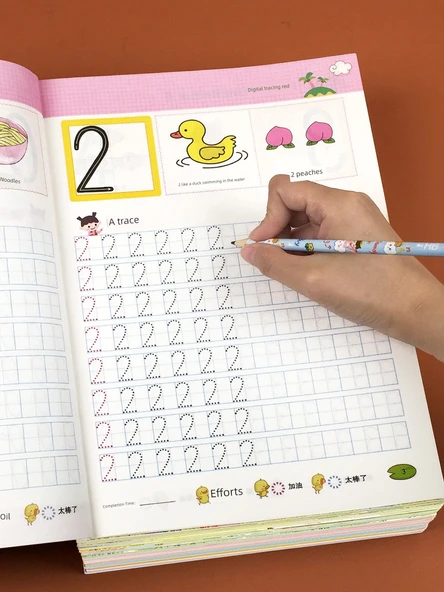 Nokta Matris Kalem Kontrollü Eğitim Kitabı - 5+10+20+100 İçinde Toplama ve Çıkarma - Resim 2