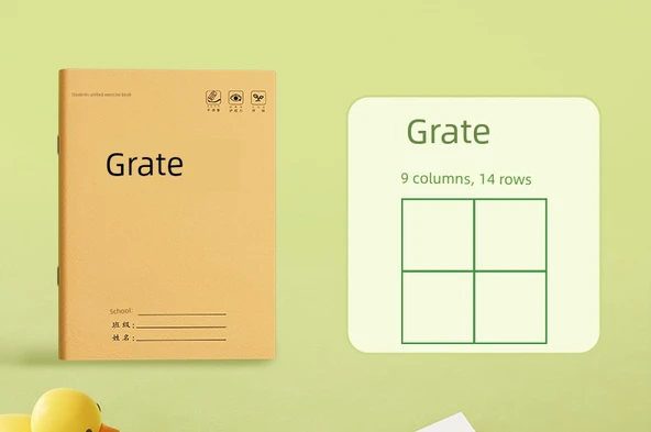 İlkokul Defteri - Tian Zi Ben 5 Adet - Resim 11