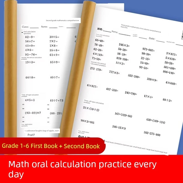 İlkokul 4. Sınıf Matematik Alıştırma Kitabı - 2. Kitap - 2