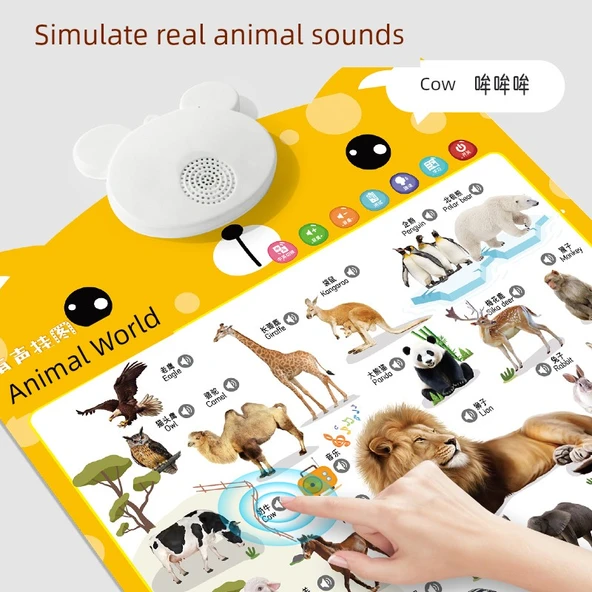 Çocuklar için Çince Pinyin Duvar Tablosu - 1. Sınıf 3 - Resim 4