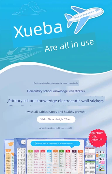 Eğitici Duvar Tablosu - 2. Sınıf Seti (Kitap Kelimeleri) + Beyaz Tahta Kalemi - Resim 7