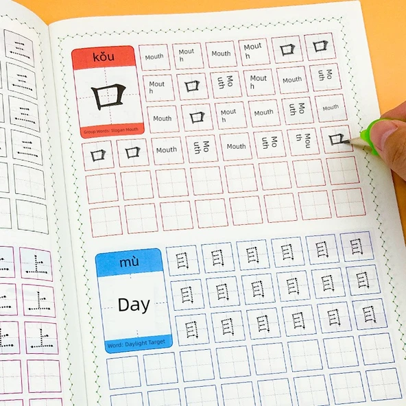 Okul Öncesi Kalem Kontrol Alıştırma Kitabı - Temel Kalem Eğitimi - Resim 4