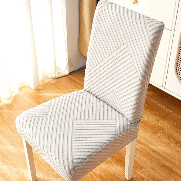 Universal Esnek Sandalye Kılıfı - Kalınlaştırılmış Dokuma Mandalina - 2