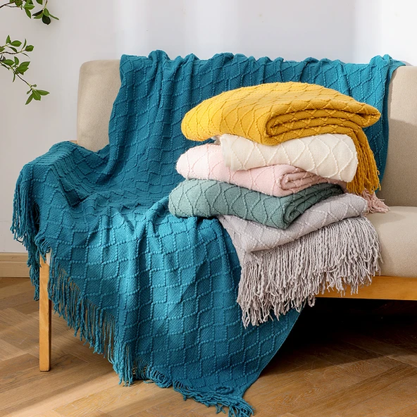 Tuhaflı Yatak Örtüsü - Haki - 2 m Yatak (130*260 cm) - 7
