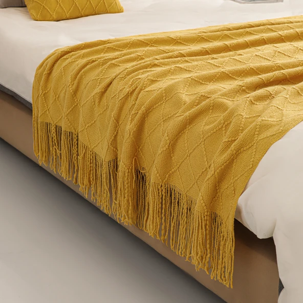Tuhaflı Yatak Örtüsü - Haki - 2 m Yatak (130*260 cm) - 3