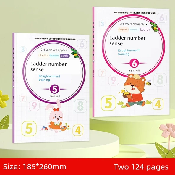Matematik Merdiveni Eğitimi - Tai Ban (5-6 Kitap ve 2 Kitap)