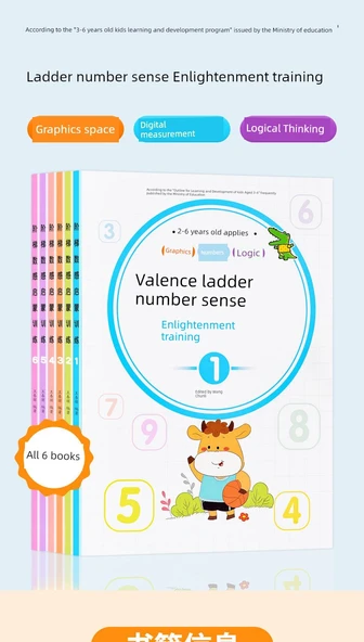 Matematik Merdiveni Eğitimi - Tai Ban (5-6 Kitap ve 2 Kitap) - Resim 8