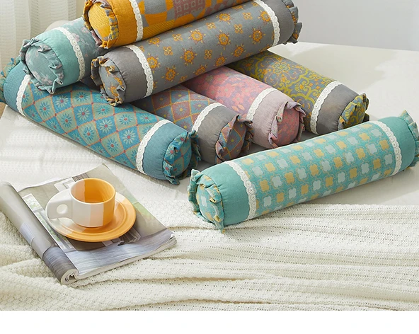 Boyun Destekli Yuvarlak Yastık - Corolla - Xiaomi Kabuğu Dolgulu (Yumuşak) 6-10cm - 9