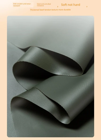 Su Geçirmez Dana Tendon Önlük - Siyah G35 + Siyah PU Deri Kol + Siyah Şapka - Resim 11