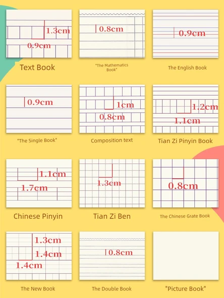 İlkokul Seçmeli Mesajlı Defter - Rastgele 5 Adet - Resim 4