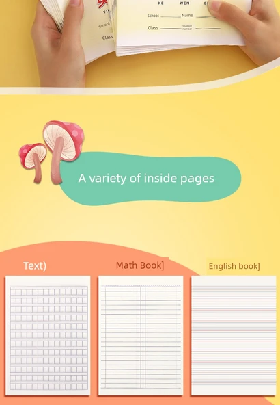 İlkokul Seçmeli Mesajlı Defter - Rastgele 5 Adet - Resim 8
