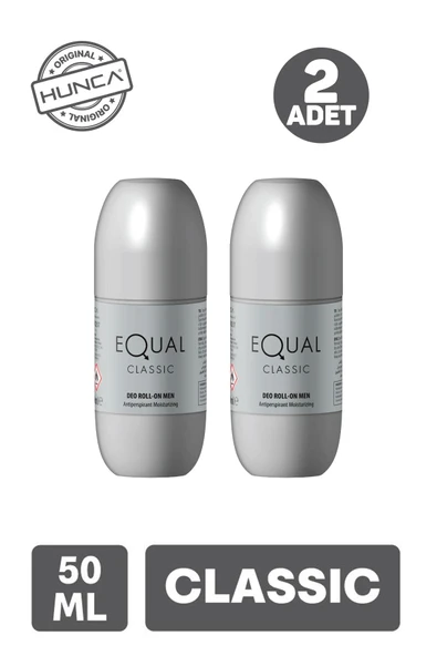 Equal Roll-On Deodorant 50 ml 2 Adet