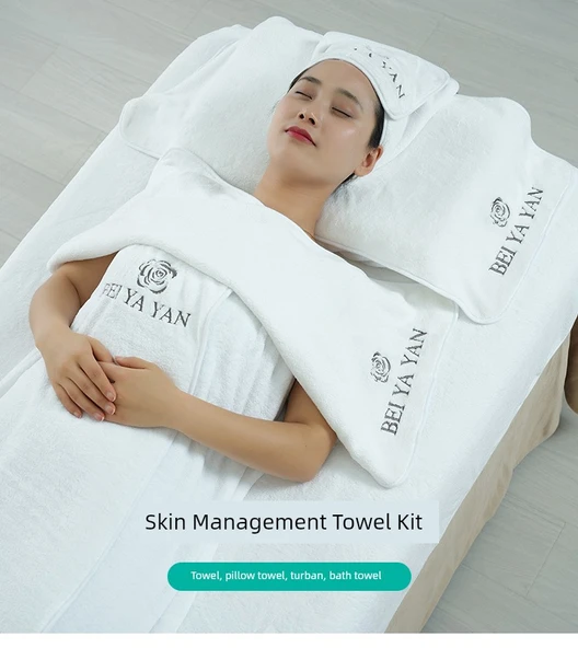 Salon Yastık Türbanı - Emici Polar - Kahverengi - 8