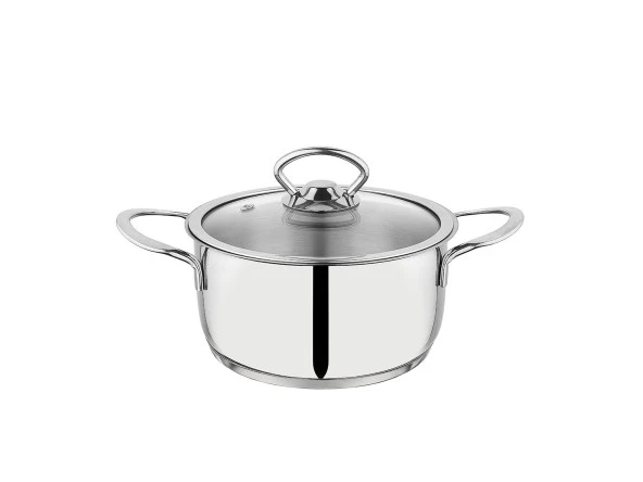 Schafer Micro Mini Derin Çelik Tencere 12 Cm-2 Parça