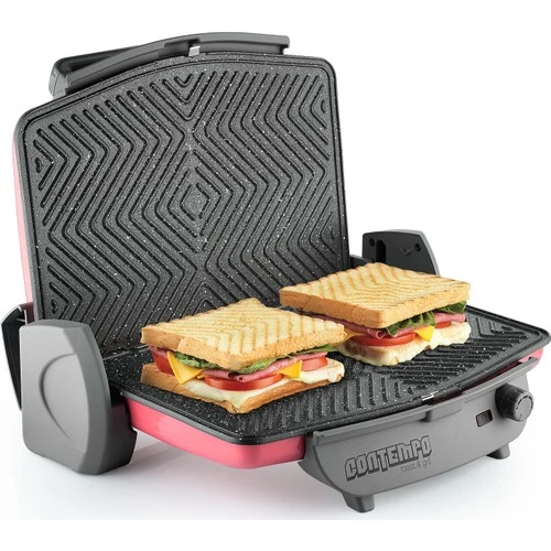 Schafer Contempo Tost Makinesi-Lal Kırmızı - Resim 10