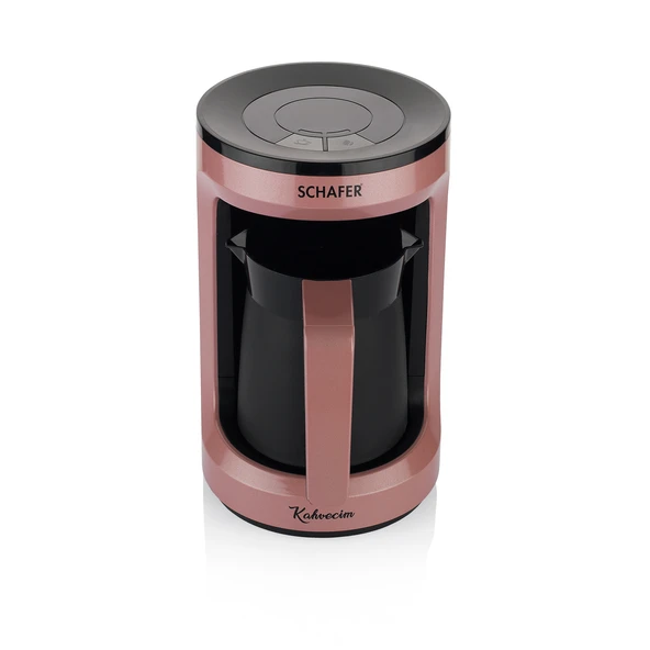 Schafer Kahvecim Otomatik Türk Kahve Makinesi-Rosegold - 8