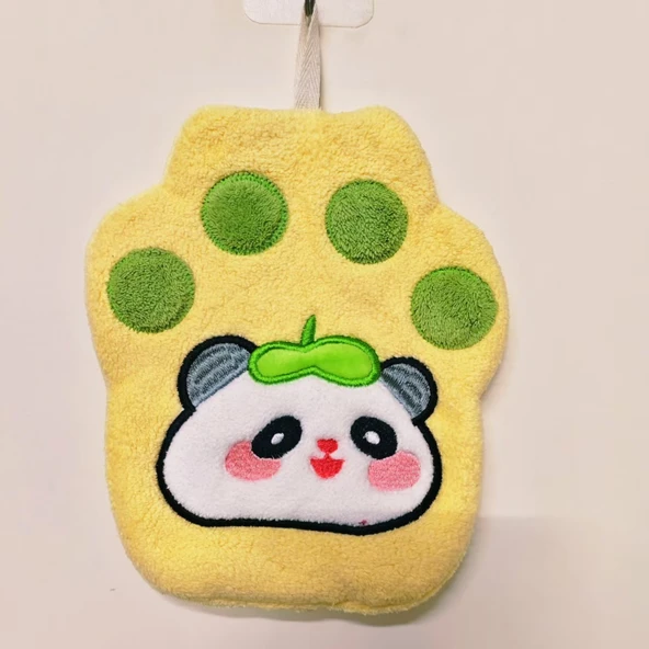 Sevimli Hayvan Figürlü El Havlusu - Tokat Panda