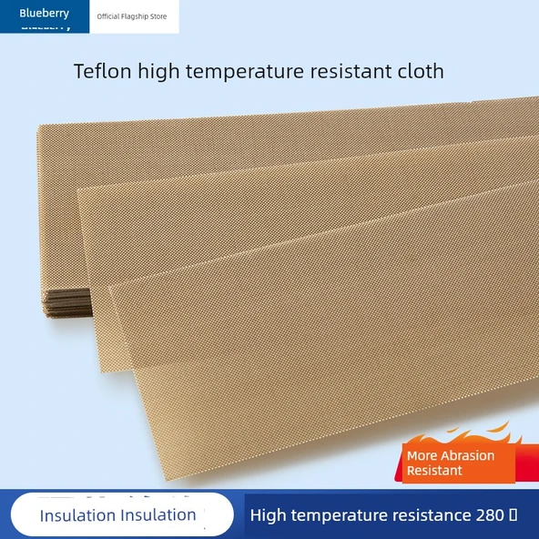 Teflon Yüksek Isıya Dayanıklı Kumaş Mühürleme Makinesi Fırın Eldiveni - 42cm x 4cm (Model 2) - Resim 2