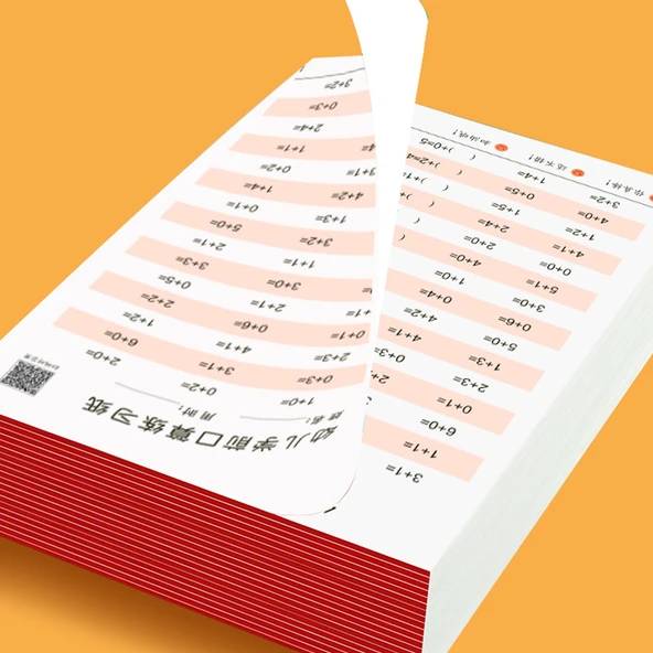 Okul Öncesi ve 1. Sınıf İlk Kitap Zihinsel Hesaplama Alıştırma Kağıdı 40 Sayfa (2 Adet) - Resim 4