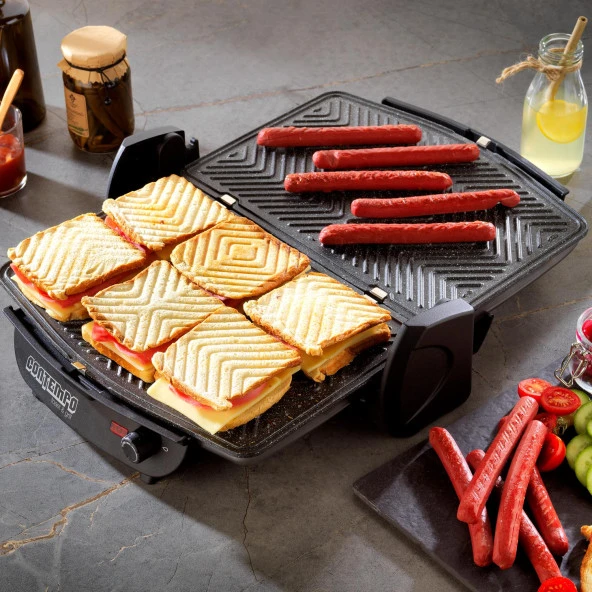 Schafer Contempo Tost Makinesi-Inox/Siyah - 4