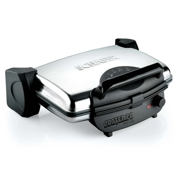Schafer Contempo Tost Makinesi-Inox/Siyah - 6