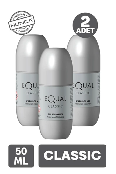 Equal Roll-On Deodorant 50 ml 3 Adet