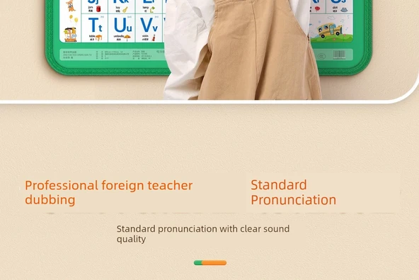Çince Pinyin Sesli Asılı Duvar Tablosu - Resim 10
