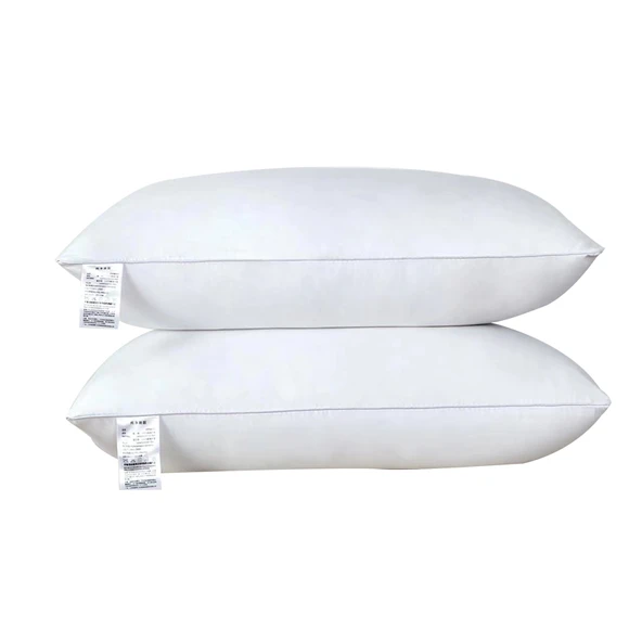 Polyester Elyaf Yastık - Beyaz Arı Desenli Orta Yastık - Tek - 6