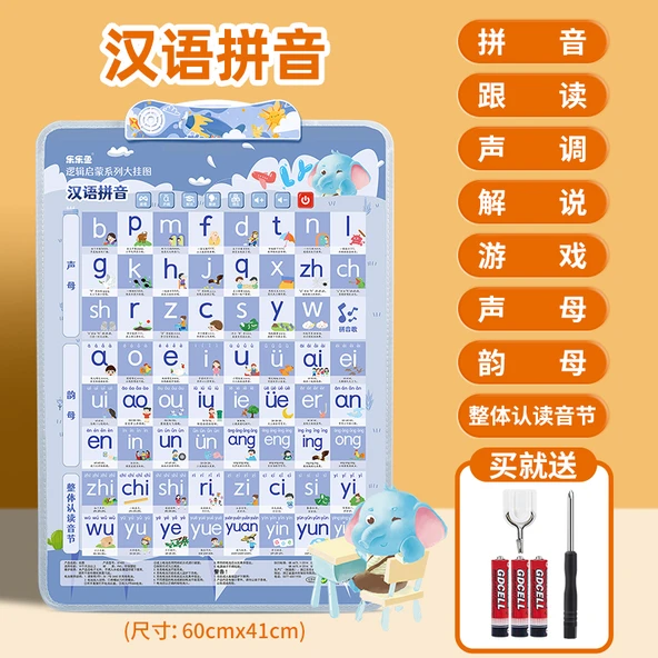 Çince Pinyin Çevirme Tablosu - [Geliştirilmiş Versiyon] Hanyu Pinyin + Sekiz İçerik