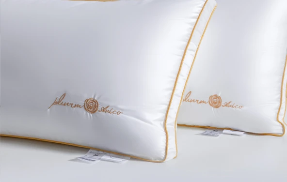 3D Beyaz Otel Yastığı (Çift) - 16-18cm - 9