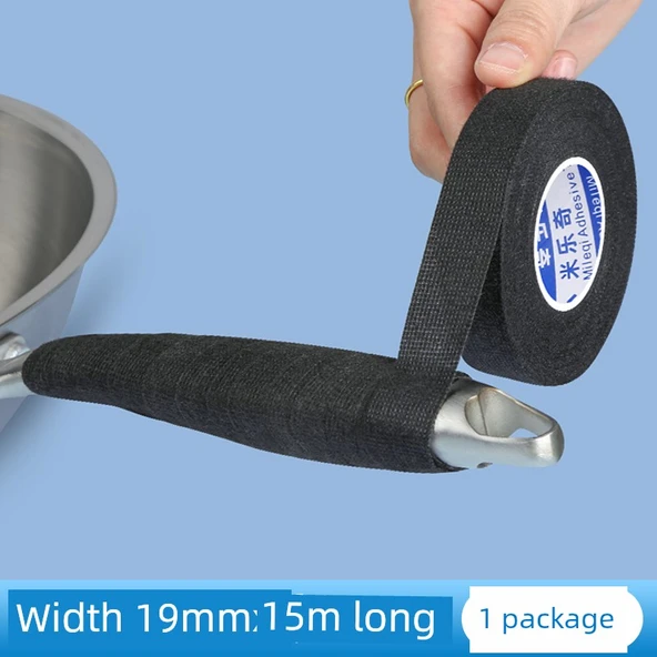 Isıya Dayanıklı Sap Sarma Bandı - Flanel 1.9cm x 15m