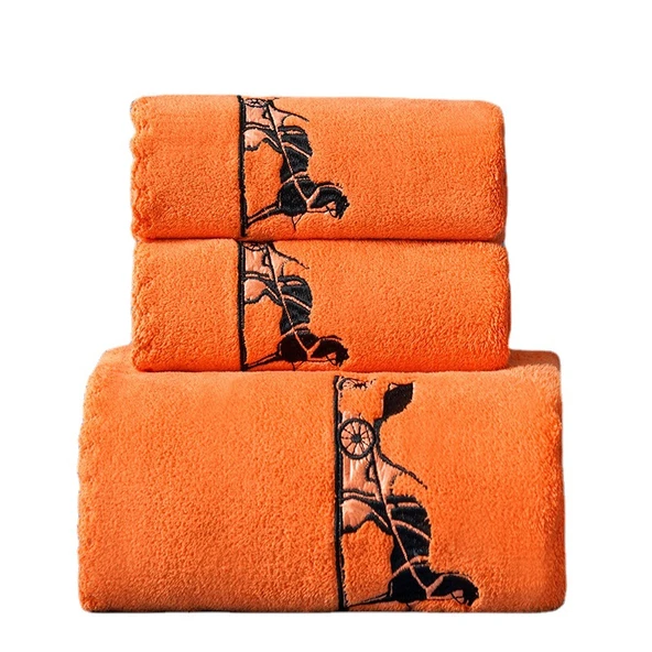 Aşk Atı Üçlü Set + Aşk Atı Hediye Kutulu Havlu Seti (1 Banyo Havlusu + 2 Havlu) - 6