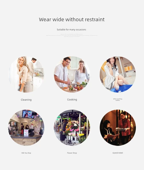 Yağa Dayanıklı Mutfak Önlüğü Seti - Üçgen Türban, Çiçek Desenli, Büyük Dantel, Lacivert - Resim 10