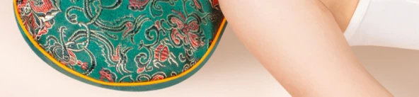 Kadife Isıtmalı Pelin Boyun Yastığı - Desenli - 2'li Paket - 7-8cm - 8