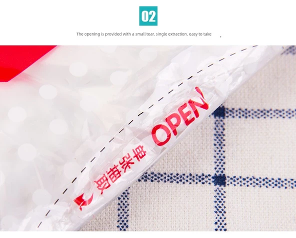 Kalın Tek Kullanımlık Plastik Masa Örtüsü - Beyaz 100 x 140cm - Resim 11