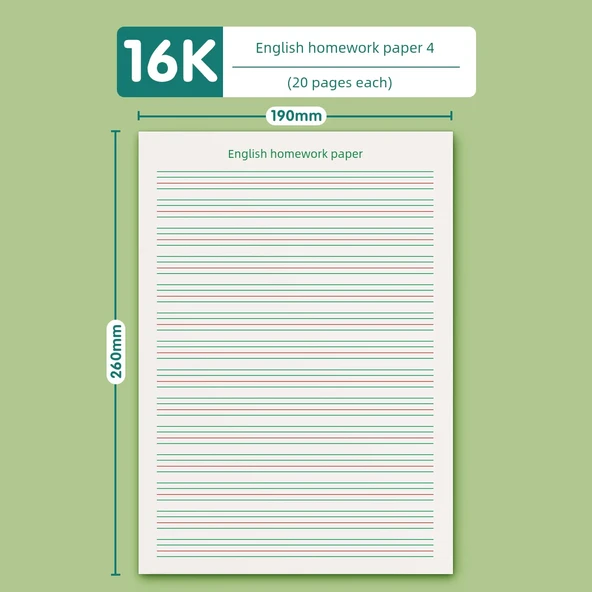 İngilizce Çalışma Kitabı - 4 Adet