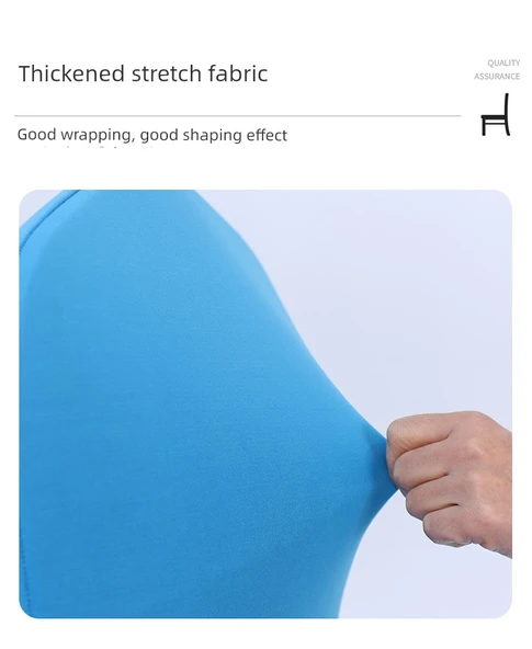 Elastik Sandalye Kılıfı - Bordo Zarf Ayaklı - 10