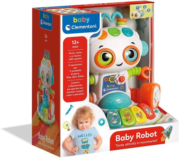 Baby Clementoni Bebek Robot 64325