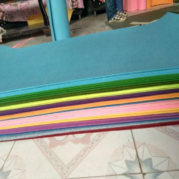 Yeşil Ofis Masa Örtüsü - Keçe Kumaş - 3mm 70x140cm - 4