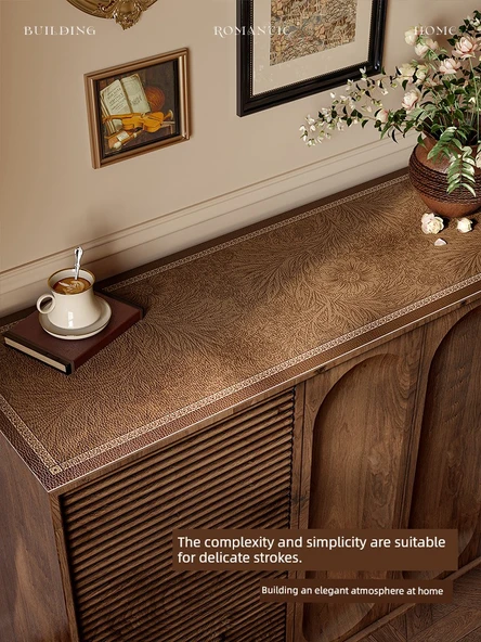 PVC Su Geçirmez Toz Geçirmez Masa Örtüsü - Callon 40x160cm - Resim 4