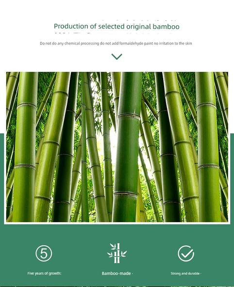 Bambu Boyun Yastığı - Bambu Bel Yastığı Yüksek 4.5cm - 9