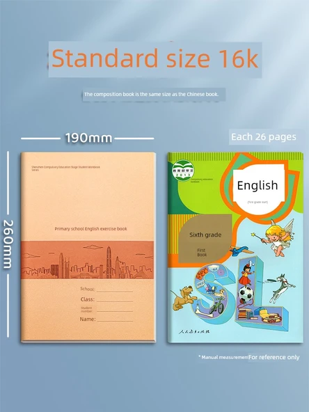 16K İngilizce Çalışma Kitabı - 5'li Paket - 6