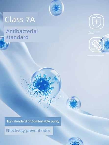 Kadın Pamuk Banyo Eteği ve Saç Bandı Seti - Pembe Mor - Resim 3