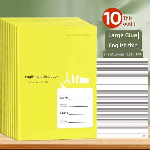 Öğrenci Alıştırma Kitabı - Büyük İngilizce [10'lu Paket]