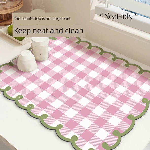 INS Stil Mutfak Masa Matı - SPL Mor - 45x70cm - 3
