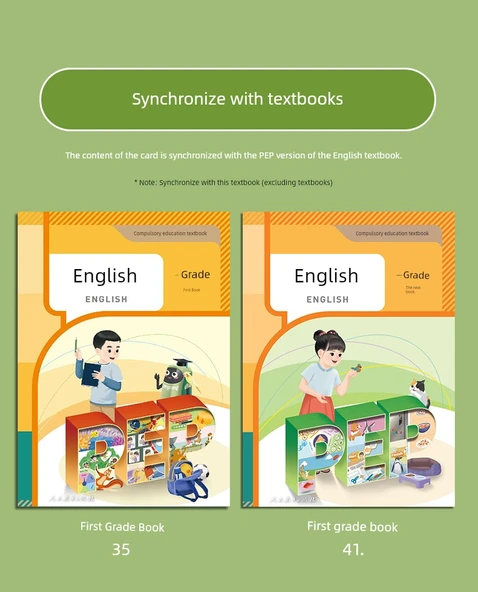 1. Sınıf İngilizce Kelime Kartları - 1. ve 2. Kitap - 6
