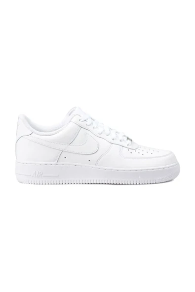 Nike  Air Force 1 '07  Unısex Beyaz Spor Ayakkabı - 3